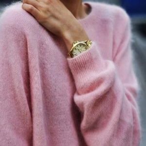 Saks Fifth Bubblegum Pink Cashmere Sweater